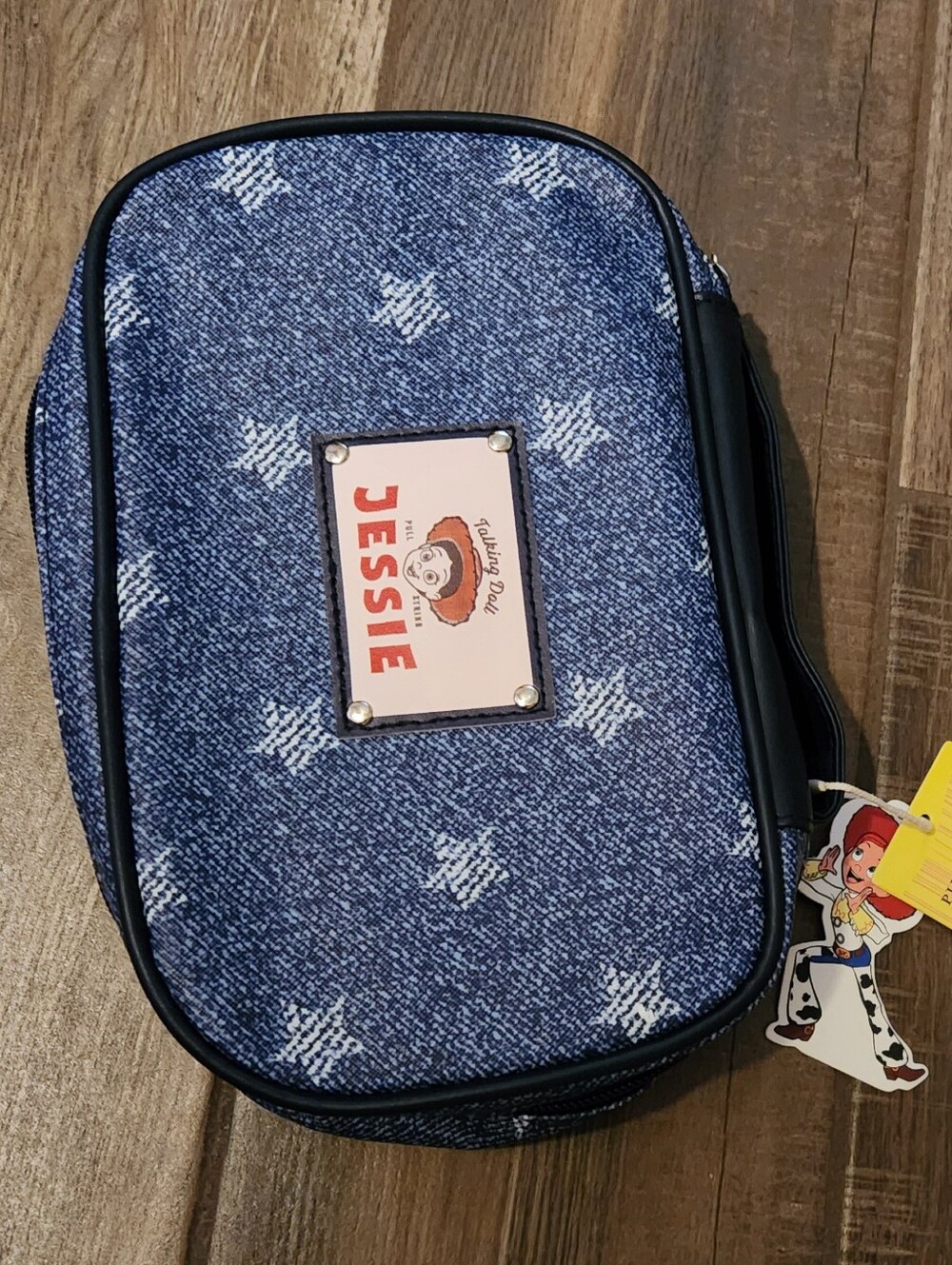Toy Story JESSIE Denim Star Pencil Case - Blue